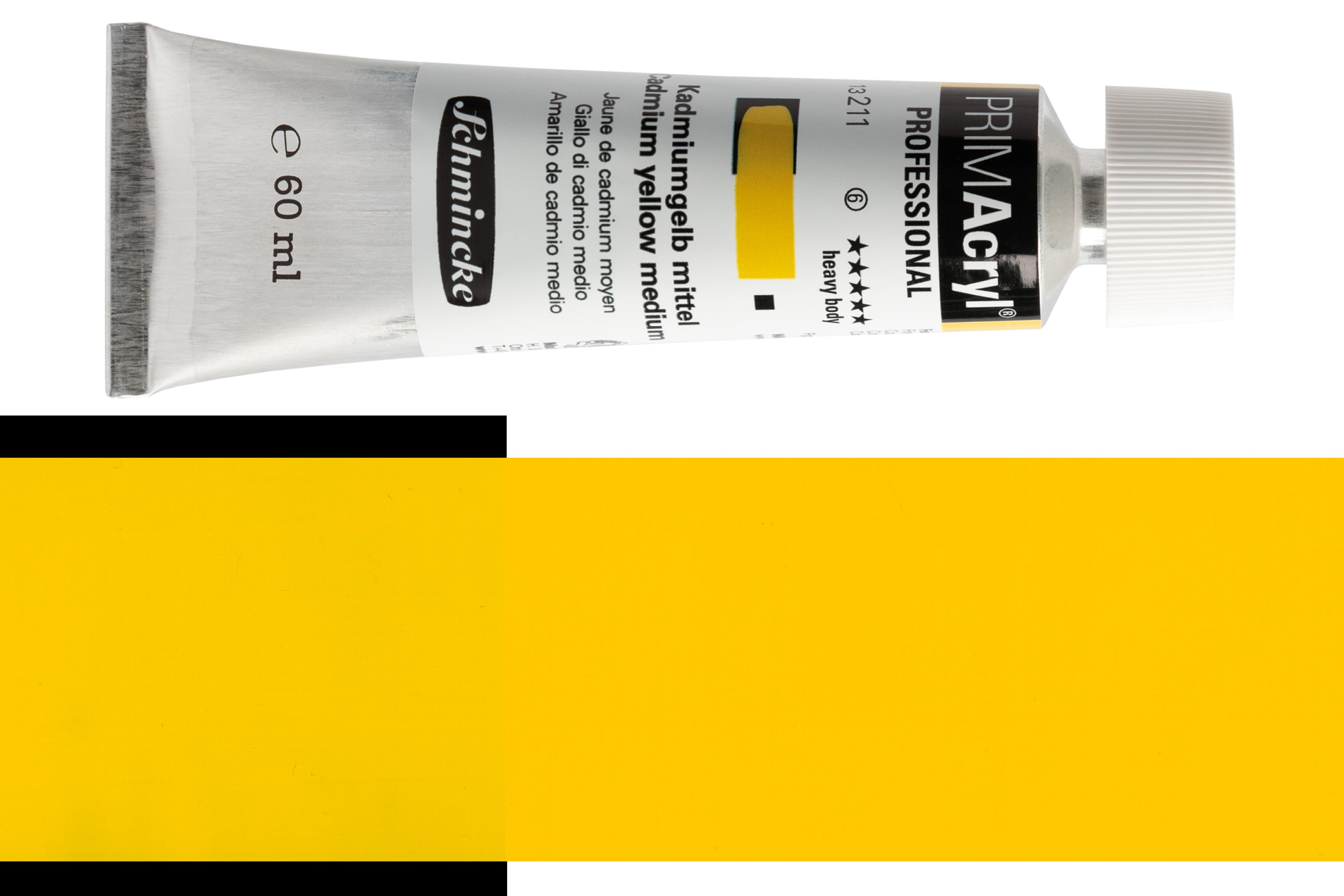 PRIMAcryl Professional Acrylic, #211 Cadmium Yellow Medium