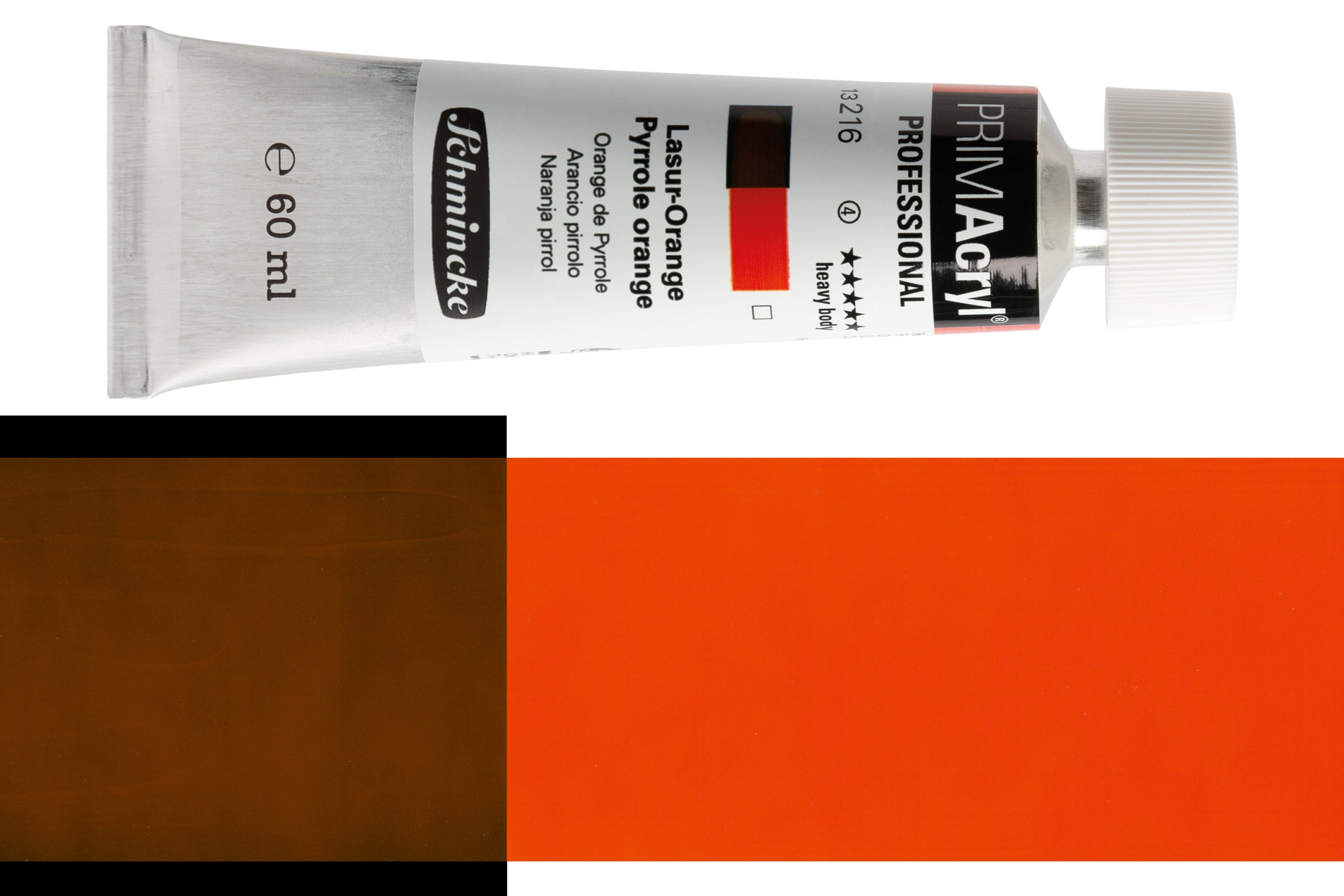 PRIMAcryl Professional Acrylic, #216 Pyrrole Orange