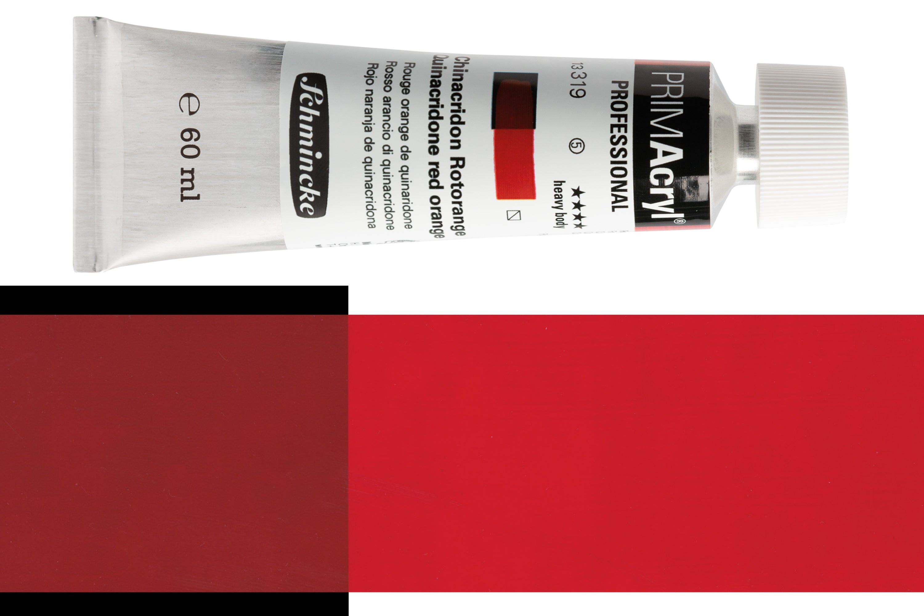 PRIMAcryl Professional Acrylic, #319 Quinacridone Red Orange