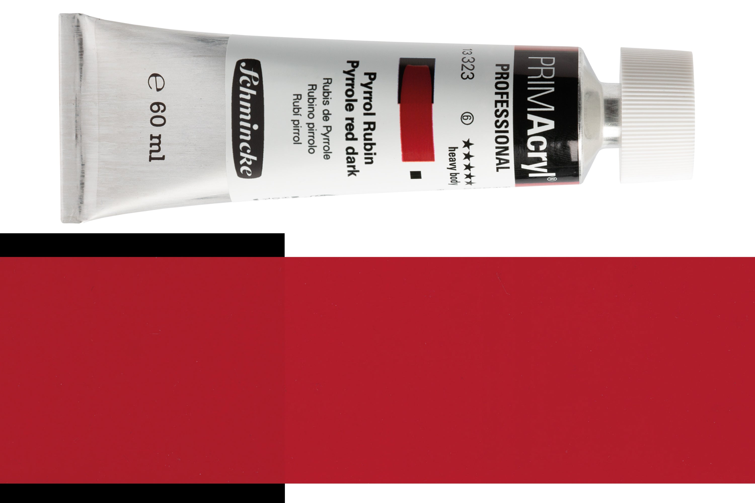 PRIMAcryl Professional Acrylic, #323 Pyrrole Red Dark