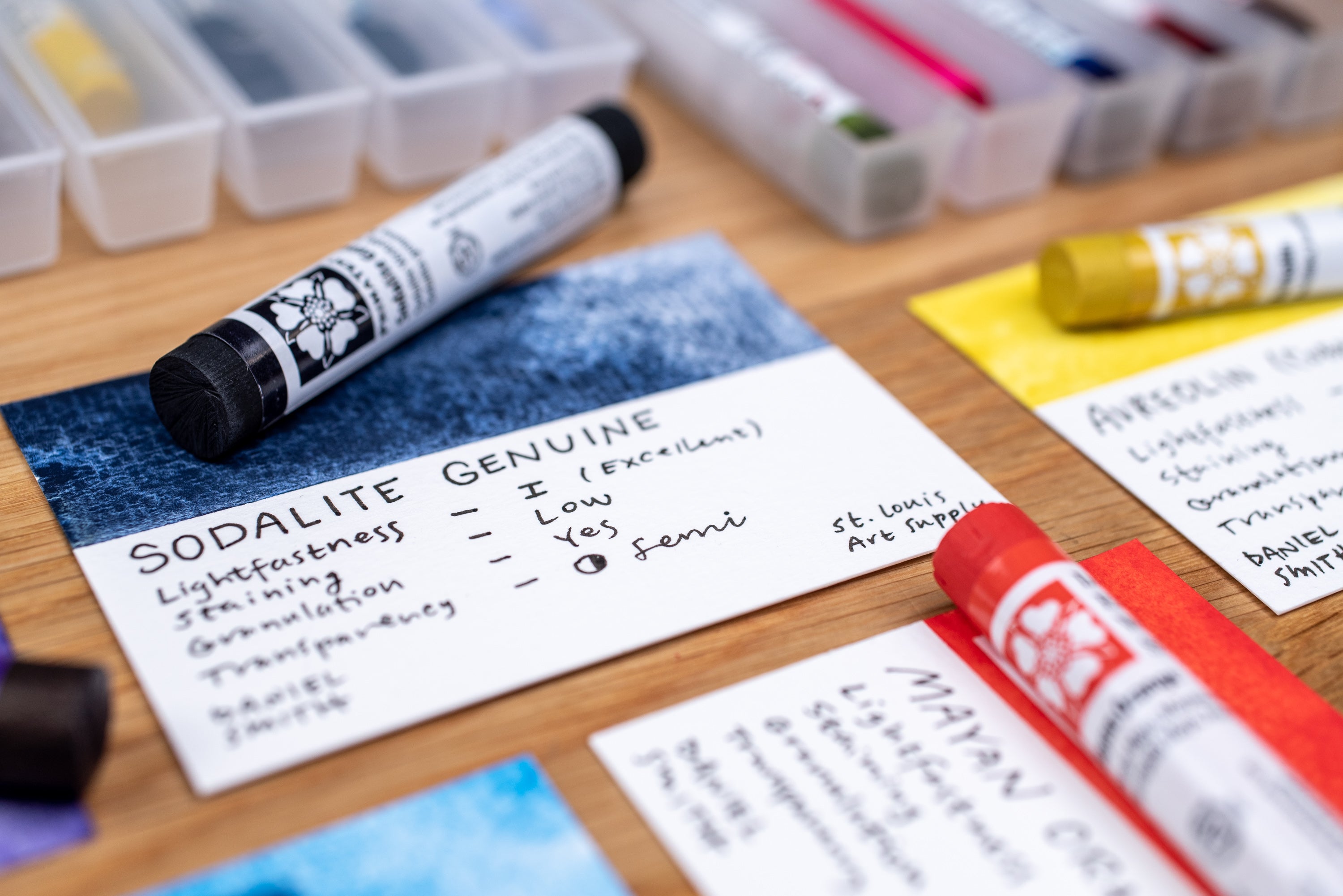 Extra Fine Watercolor Sticks, Alizarin Crimson