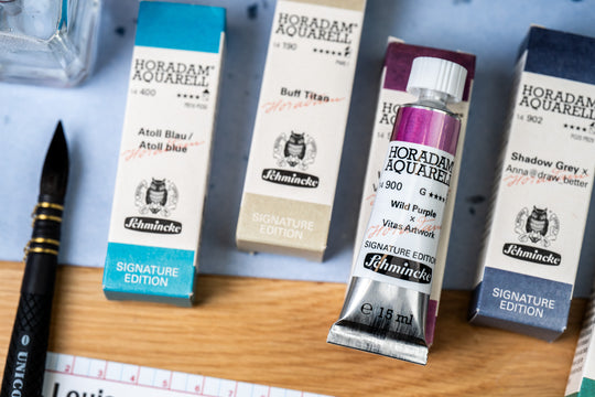Schmincke Horadam Watercolors, Wild Purple (Signature Edition)