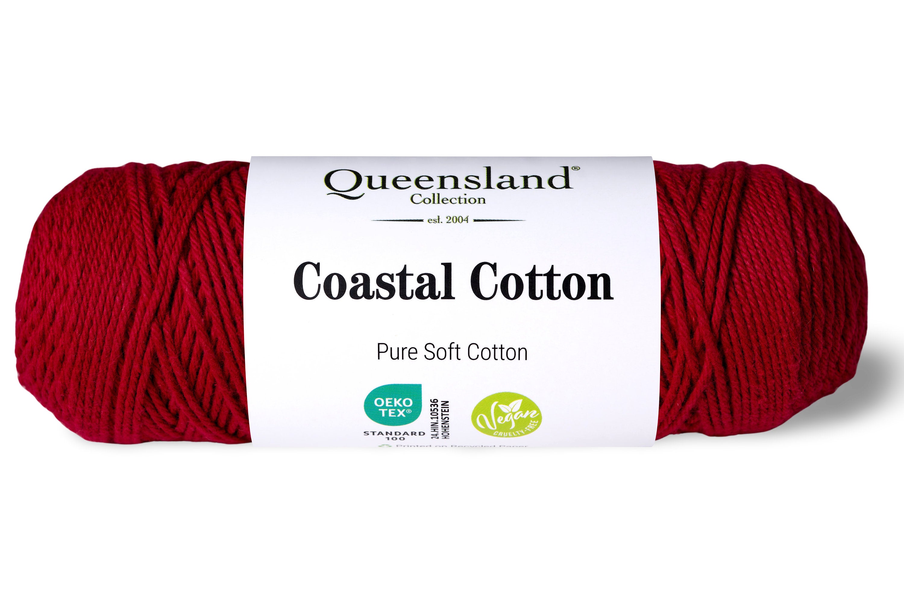 Coastal 100% Cotton Yarn, #1030 Garnet