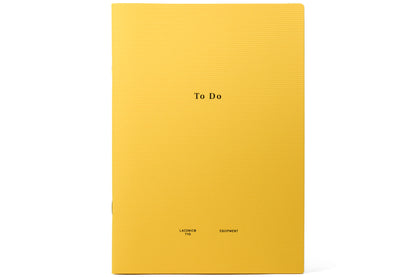 Laconic Style Notebook: To Do