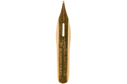 M. O. Thompson #42 Gold-Plated Pen (Vintage)