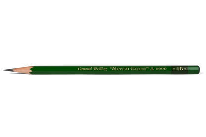 Mitsubishi 9000 Pencil, 4B, Set of 12