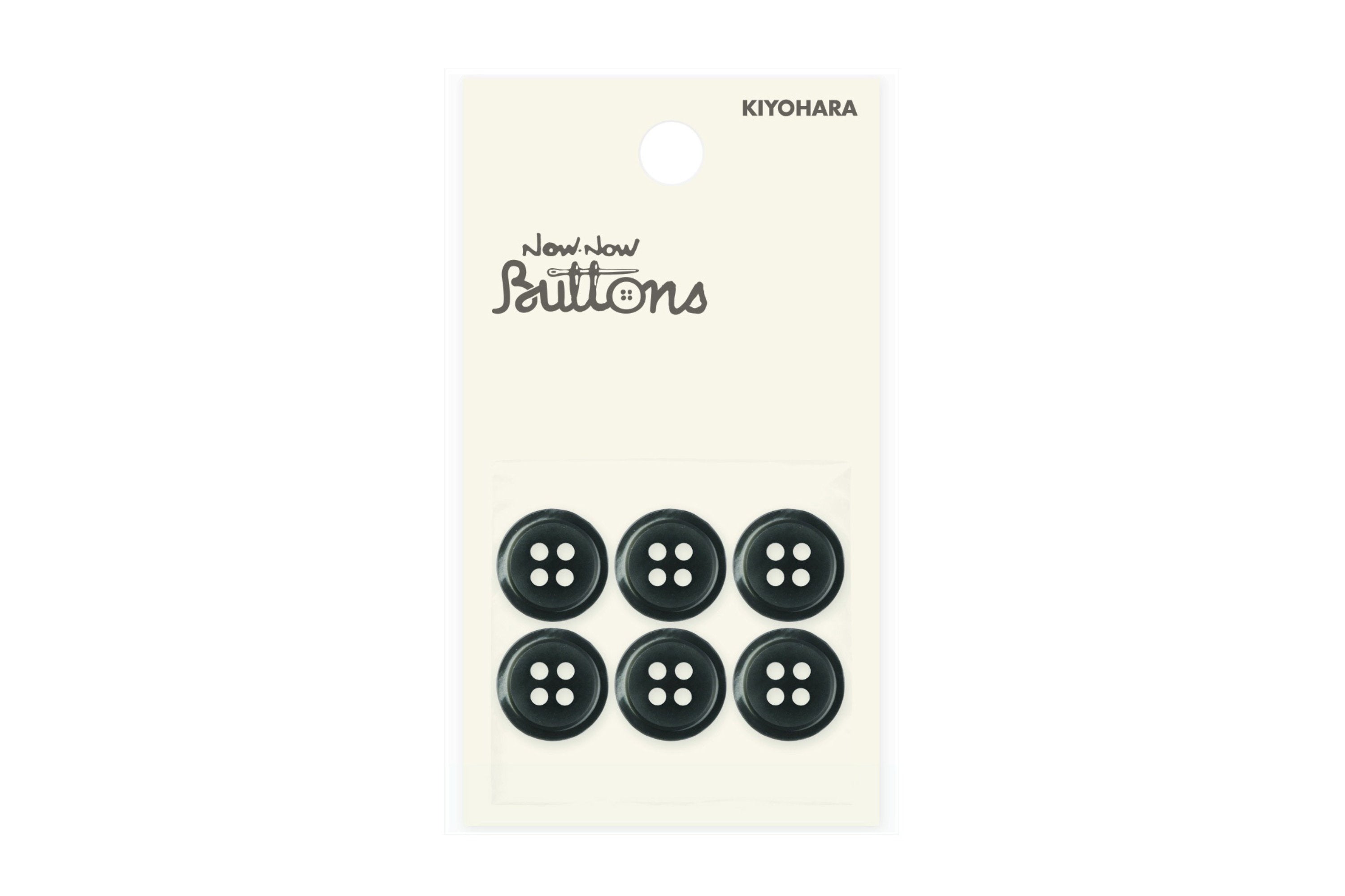 Now Now Buttons, Shell Black