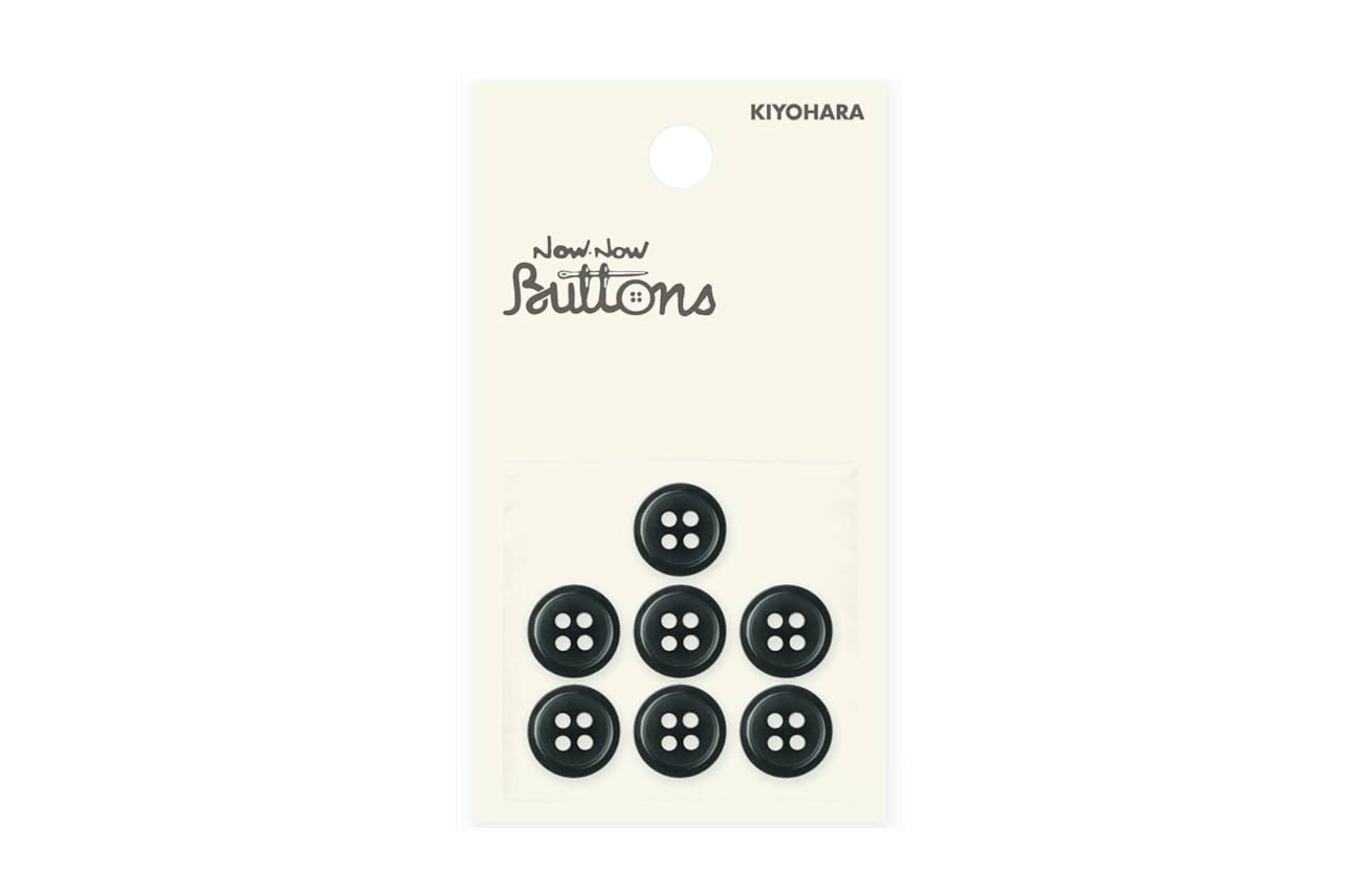 Now Now Buttons, Shell Black