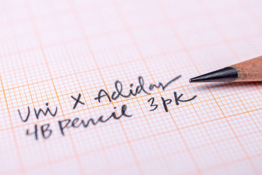 Mitsubishi ⨉ Adidas Pencils, 4B, Set of 3