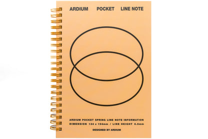 Ardium Spring Notebook with Pocket