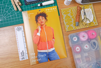 Arlo Track Jacket Sewing Pattern