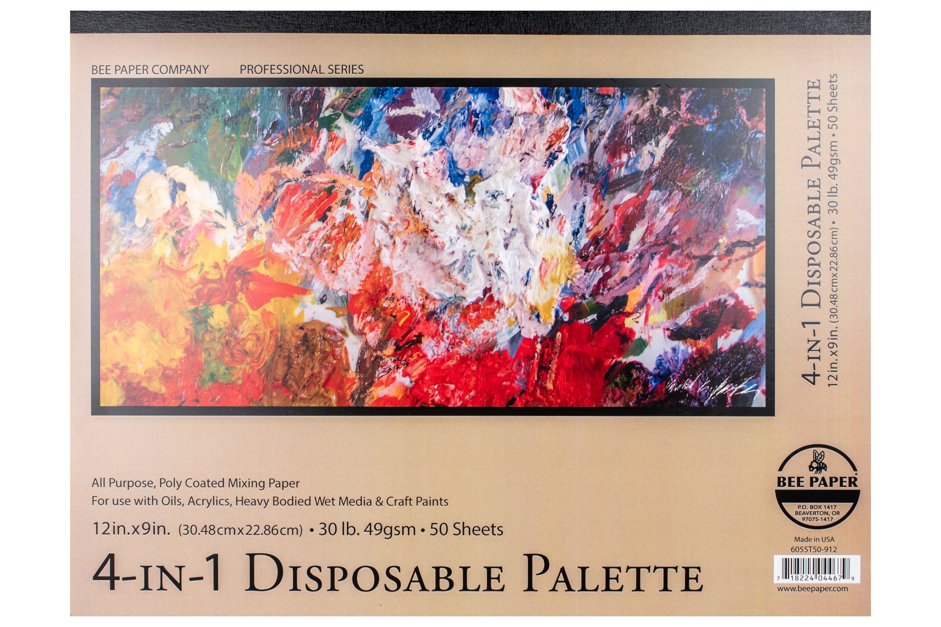 Bee Disposable Palette Paper Pad