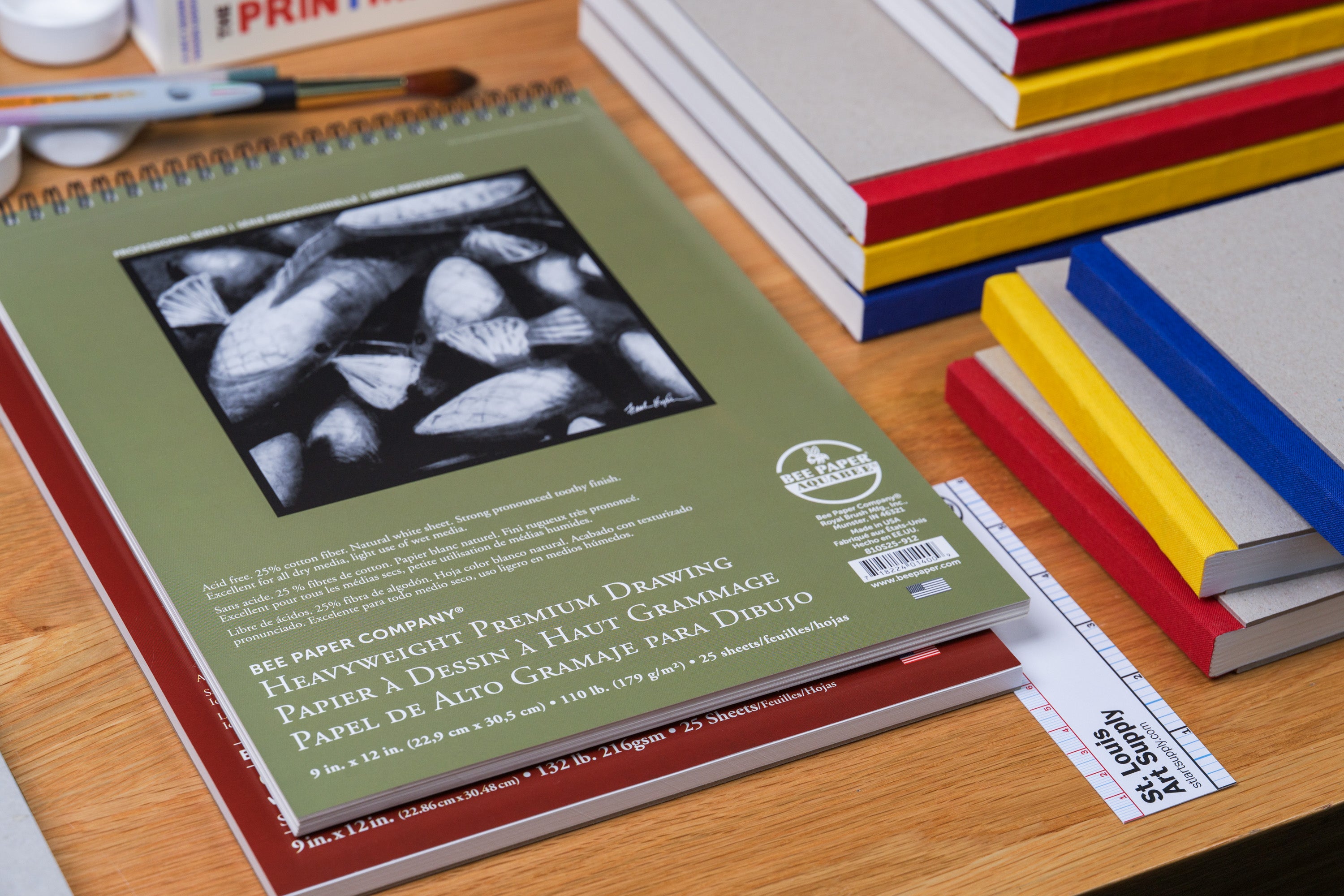 Heavyweight Premium Drawing Pad, 9" x 12"