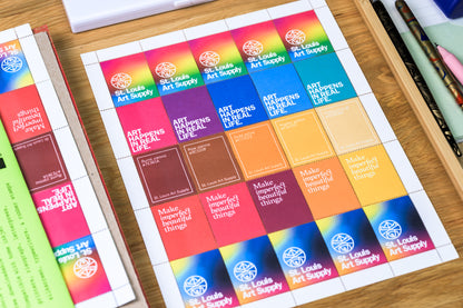 Lick & Stick Blank Stamp Sheets, 8.5" x 11"