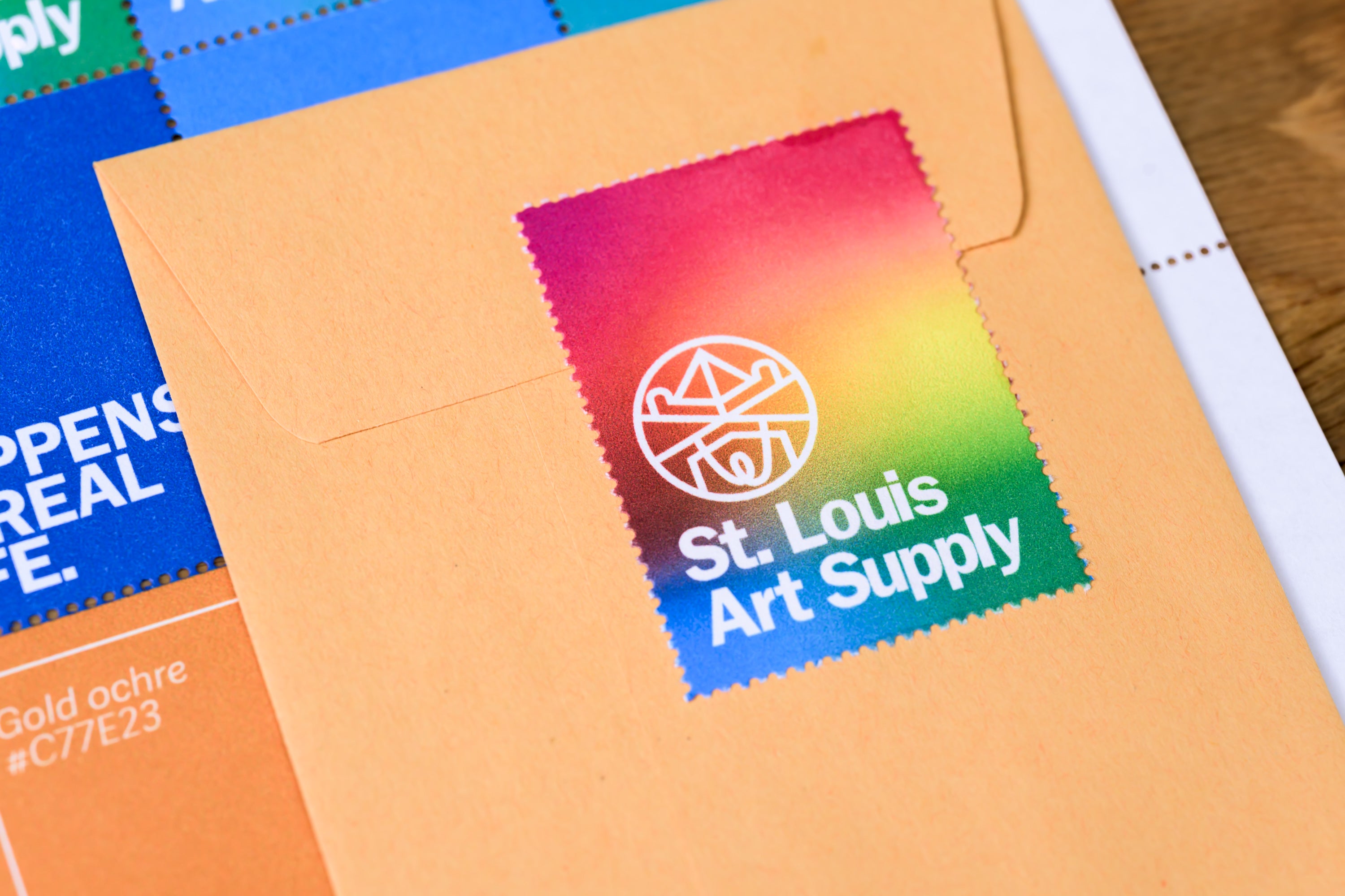 Lick & Stick Blank Stamp Sheets, 8.5" x 11"