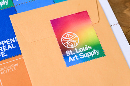 Lick & Stick Blank Stamp Sheets, 8.5" x 11"