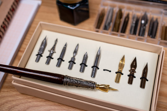 Vintage Dip Pen Nibs, Set of 10