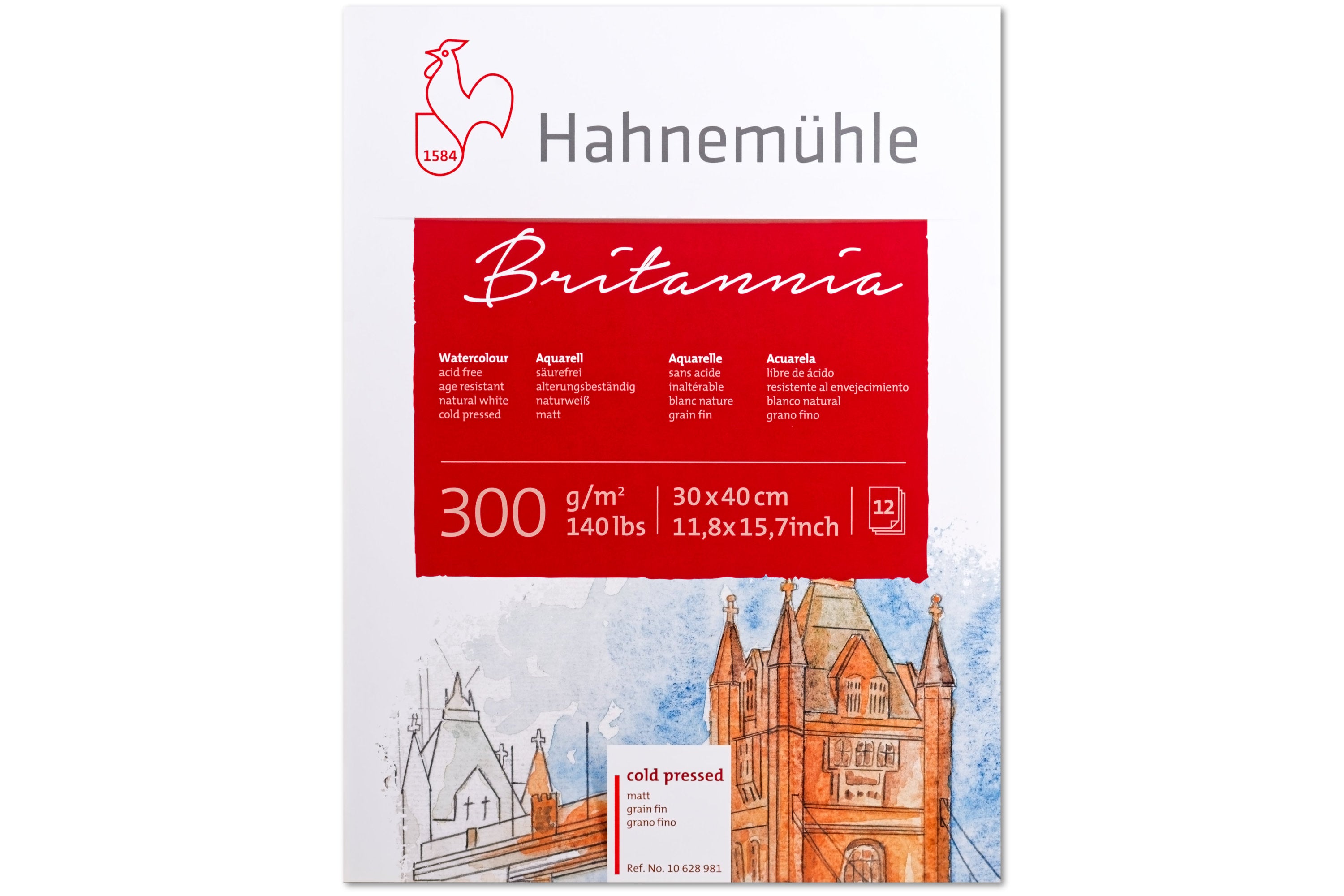 Brittania Watercolor Block, Cold Press