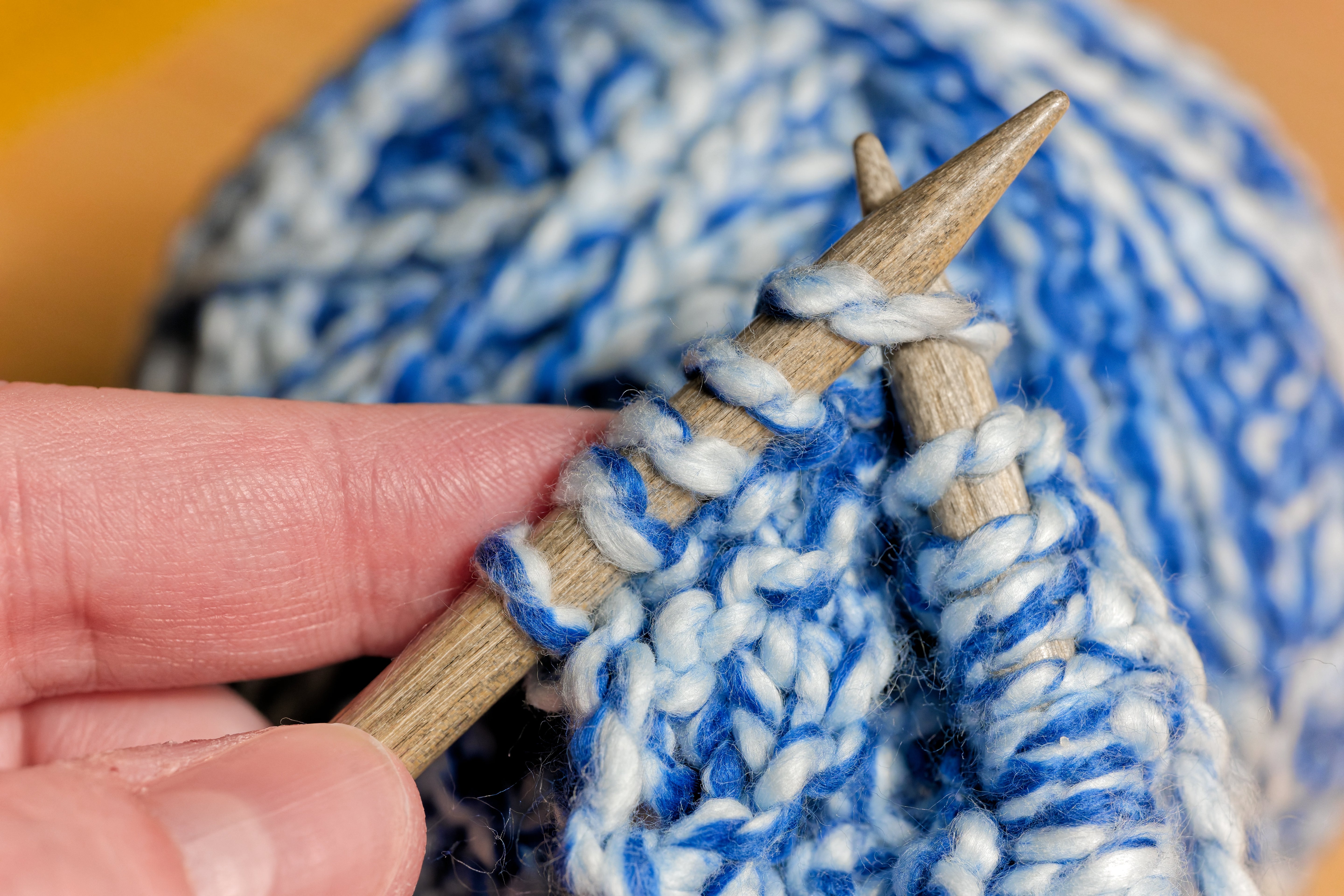 Bud Dappled Cotton Yarn, #1021 Desert Bluebell