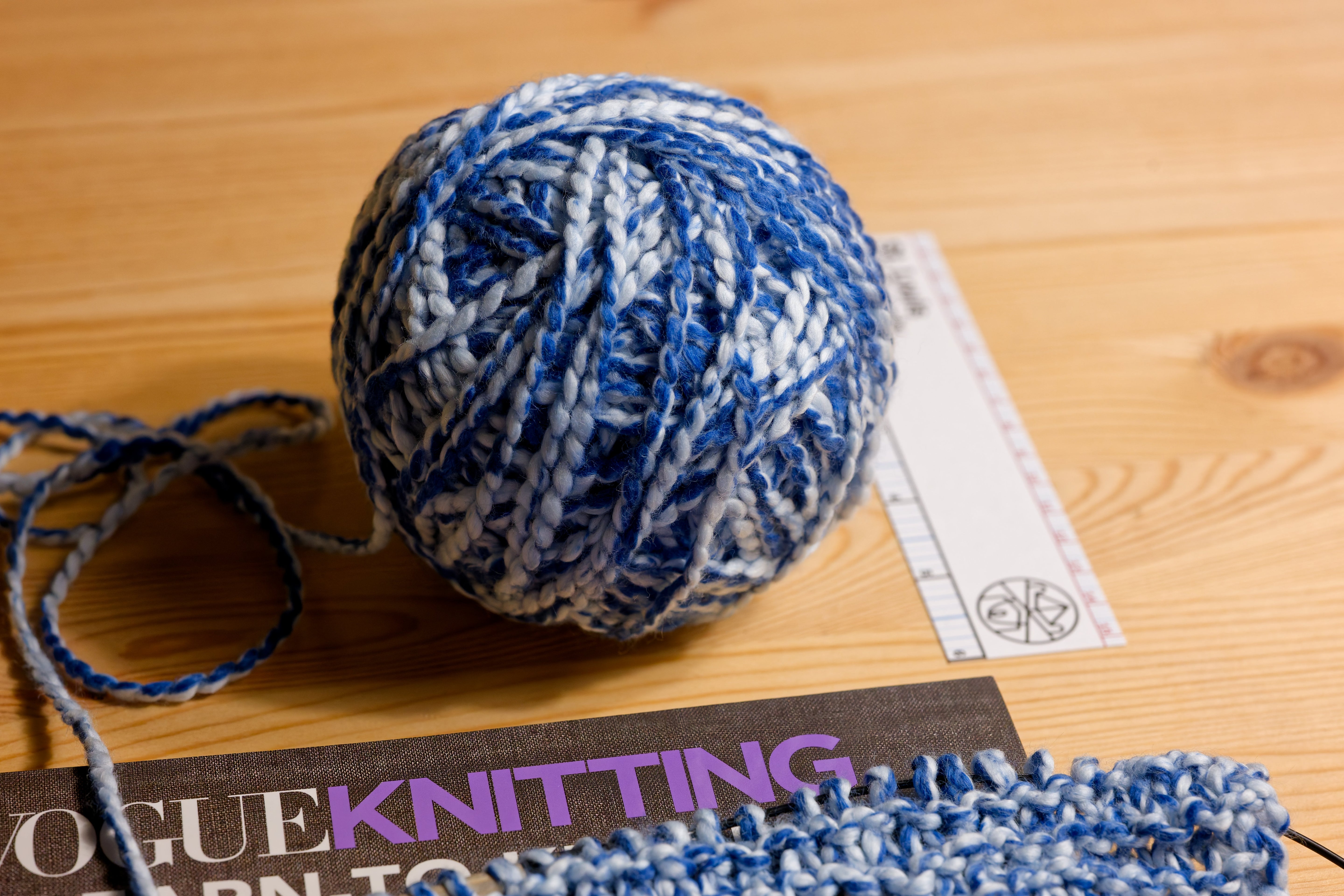 Bud Dappled Cotton Yarn, #1021 Desert Bluebell
