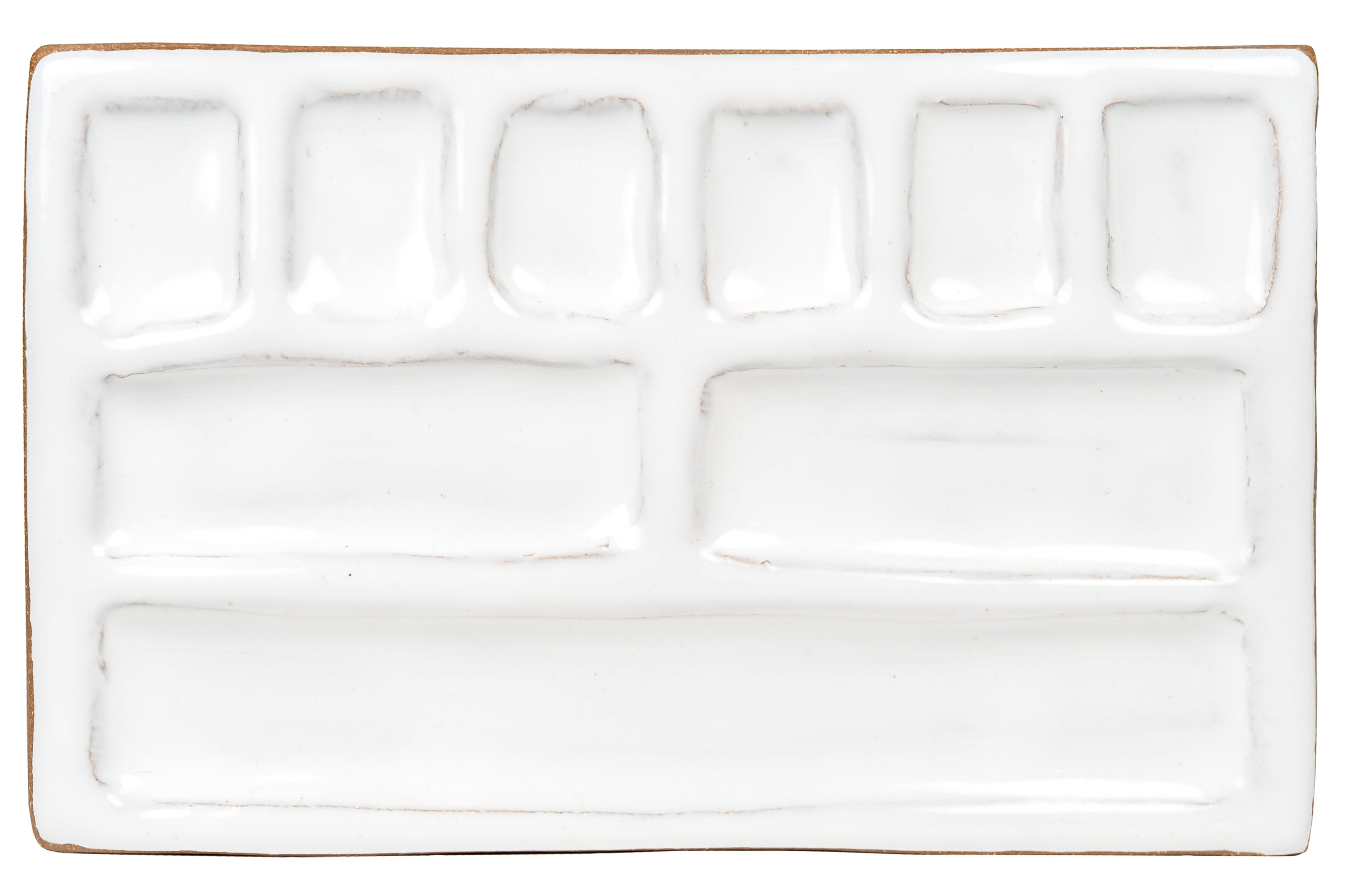 9-Well Ceramic Paint Palette