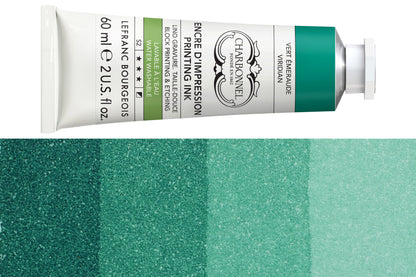 Water-Washable Oil-Based Printmaking Ink, Viridian