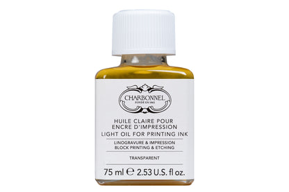 Water-Washable Oil-Based Printmaking Ink, Oil Medium