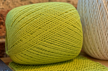 Natural Cotton Maxcolor 4/4 Yarn, #6375 Grape