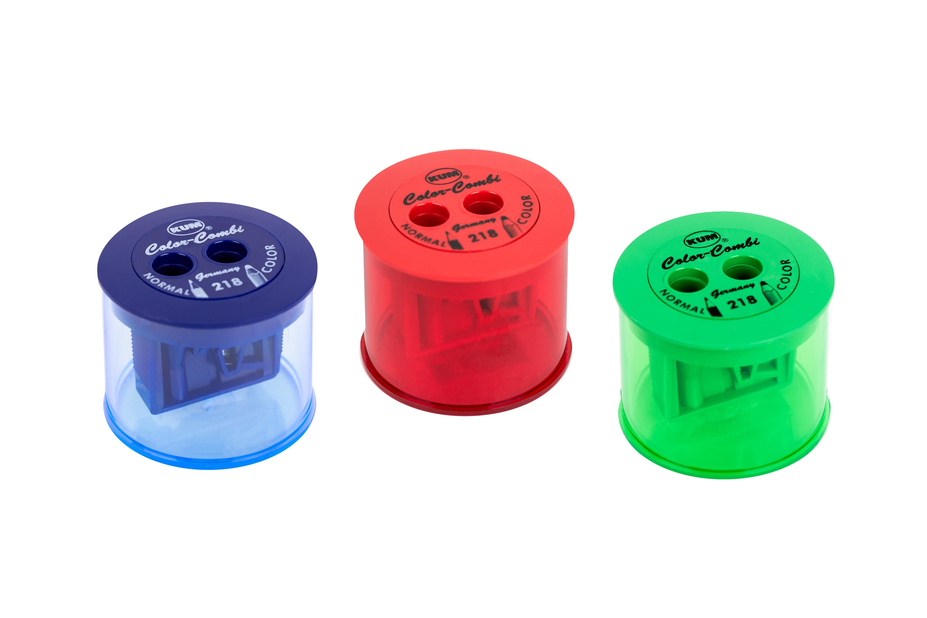 KUM Color-Combi Pencil Sharpener, Random Color
