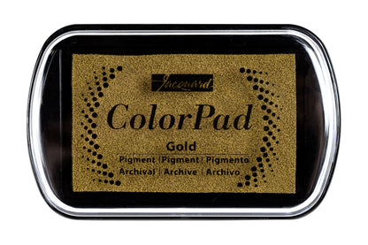 ColorPad Archival Pigment Ink Pad, Gold