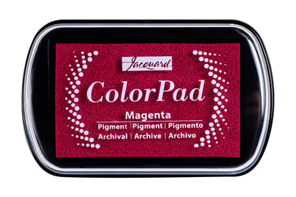 ColorPad Archival Pigment Ink Pad, Magenta