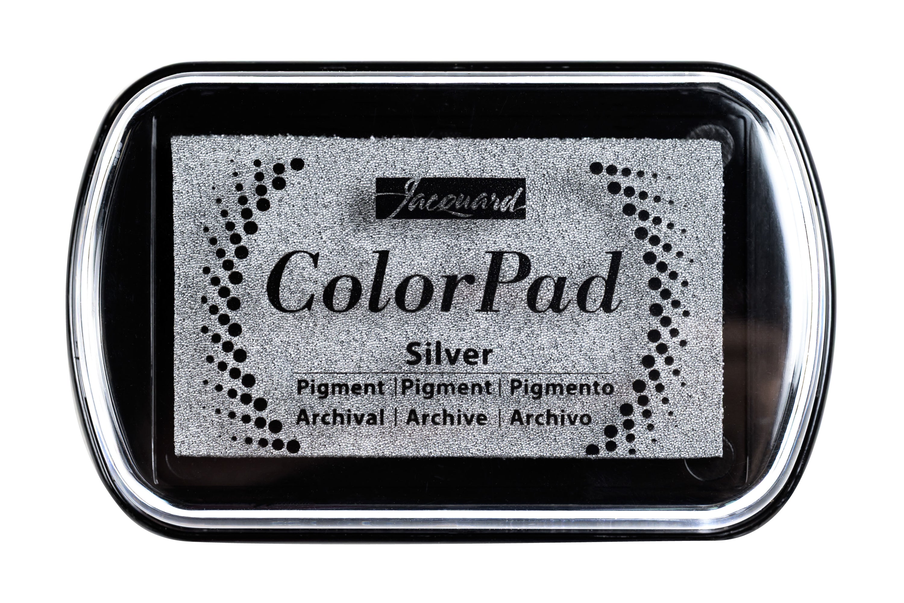 ColorPad Archival Pigment Ink Pad, Silver