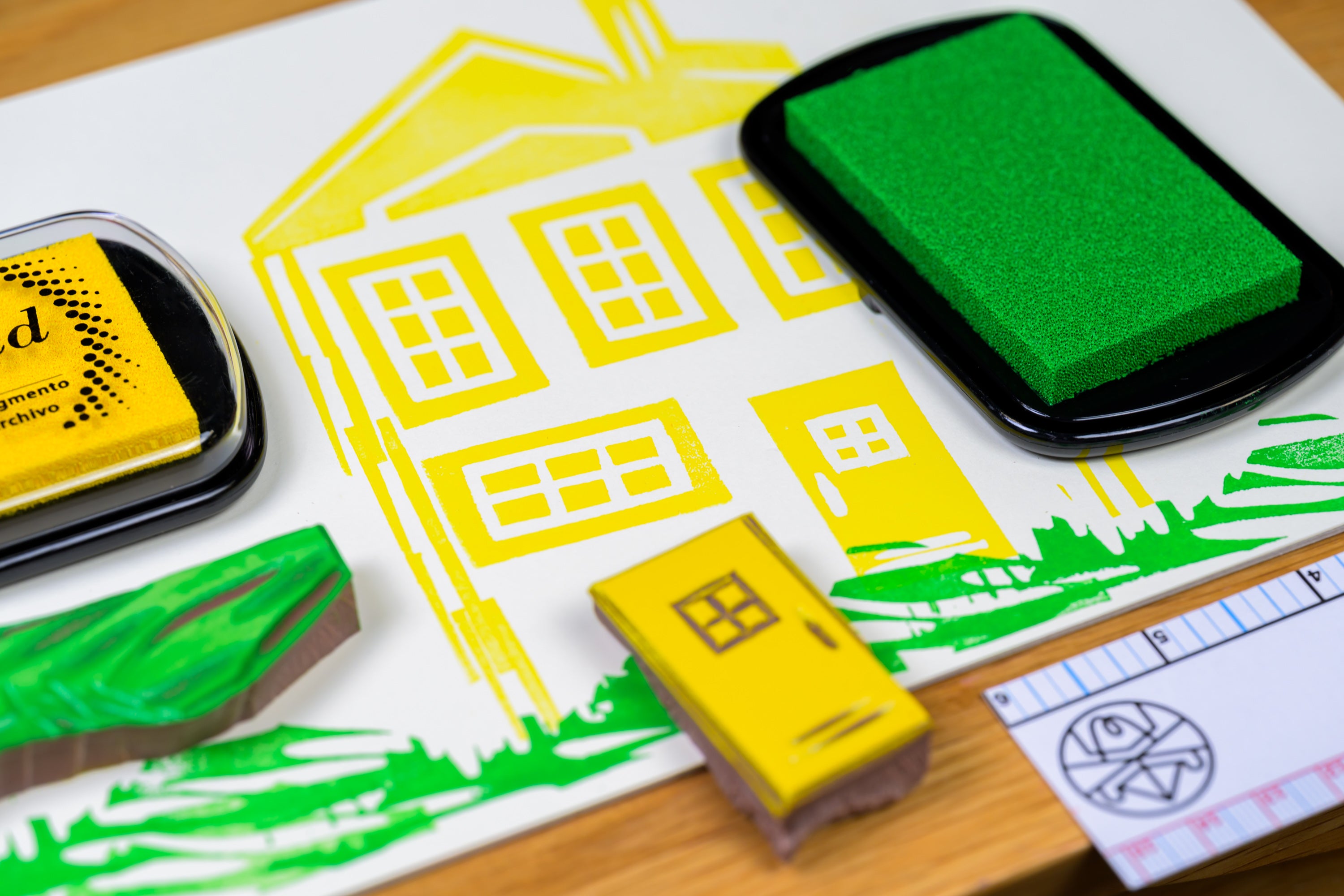 ColorPad Archival Pigment Ink Pad, Fresh Green