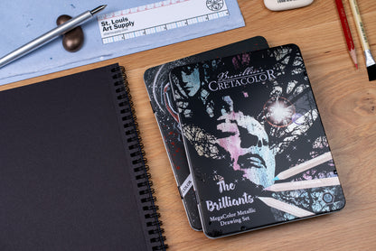 "The Brilliants" Mega Metallic Pencil Set