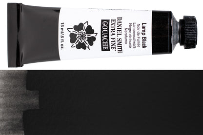 Extra Fine Gouache, Lamp Black