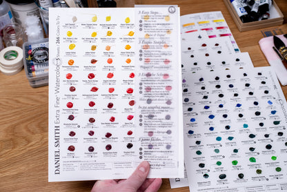 Extra Fine Watercolor Dot Card, 266 Colors + Gouache