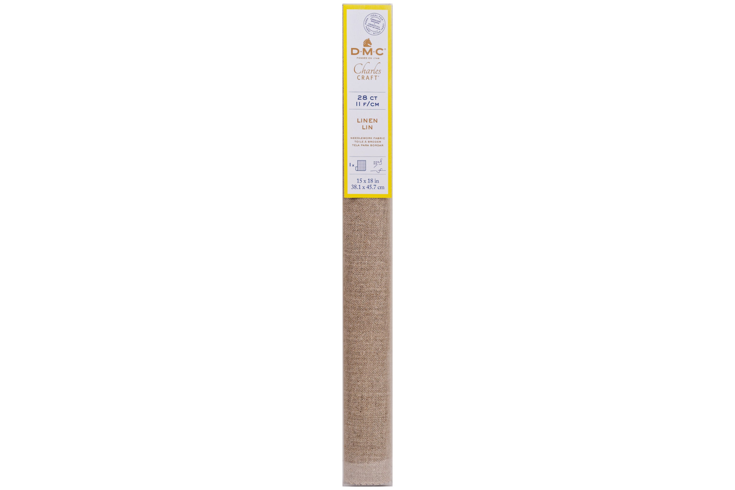 28-Count Linen, 15" x 18"