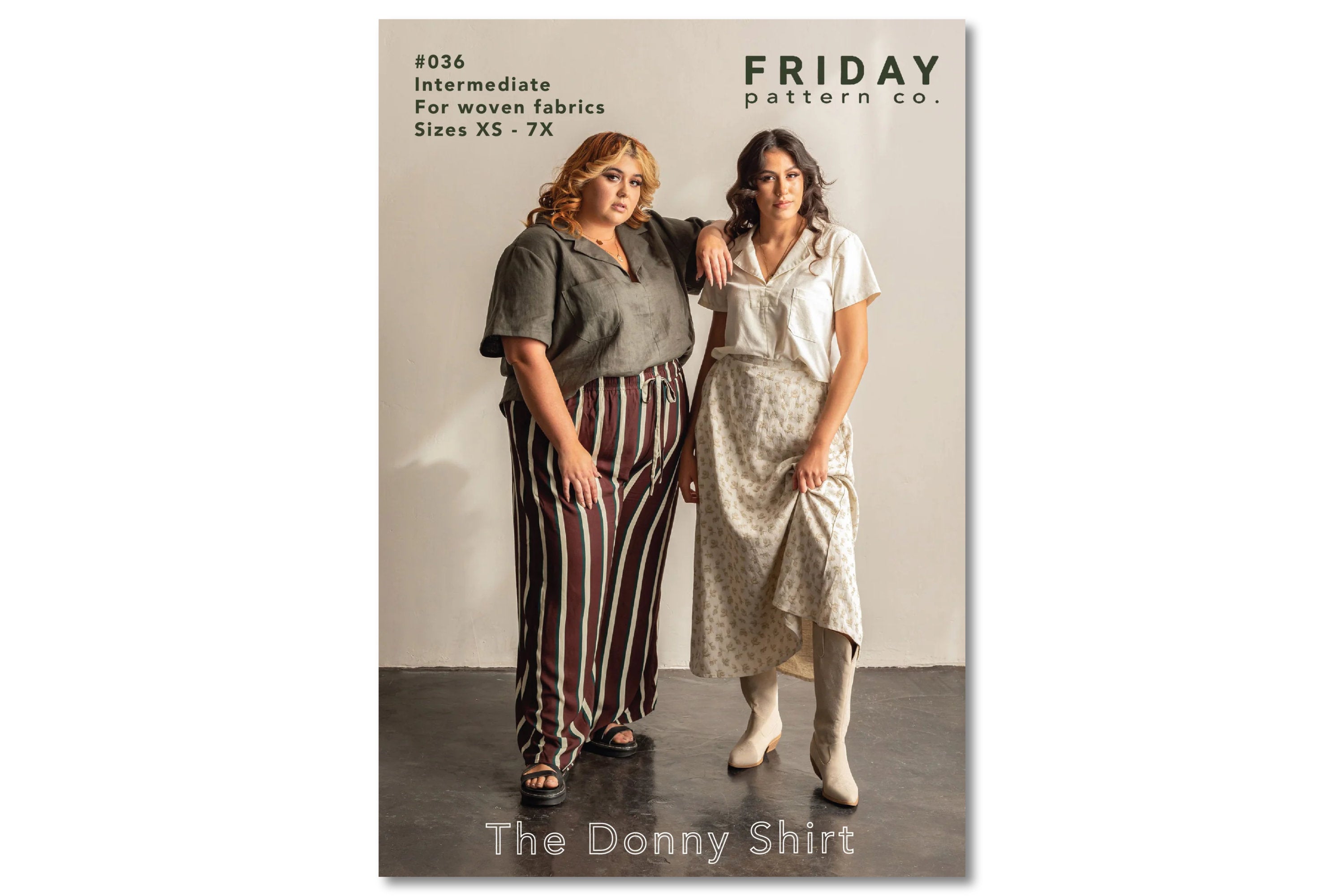 Donny Shirt Sewing Pattern