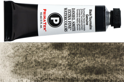 Daniel Smith Extra Fine Watercolor, 15 mL, Black Tourmaline Genuine