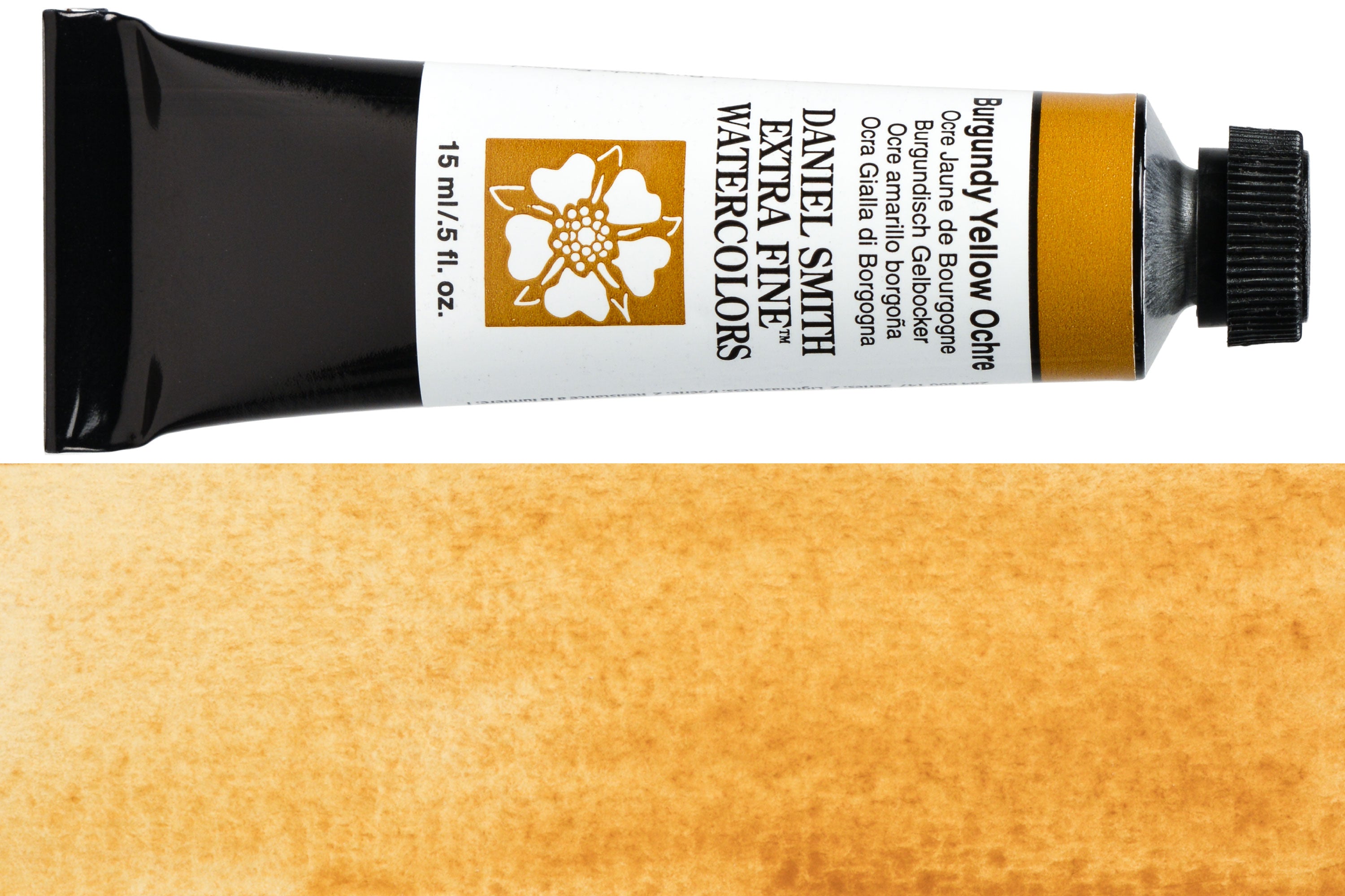 Daniel Smith Extra Fine Watercolor, 15 mL, Burgundy Yellow Ochre