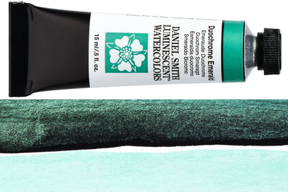 Daniel Smith Extra Fine Watercolor, 15 mL, Duochrome Emerald