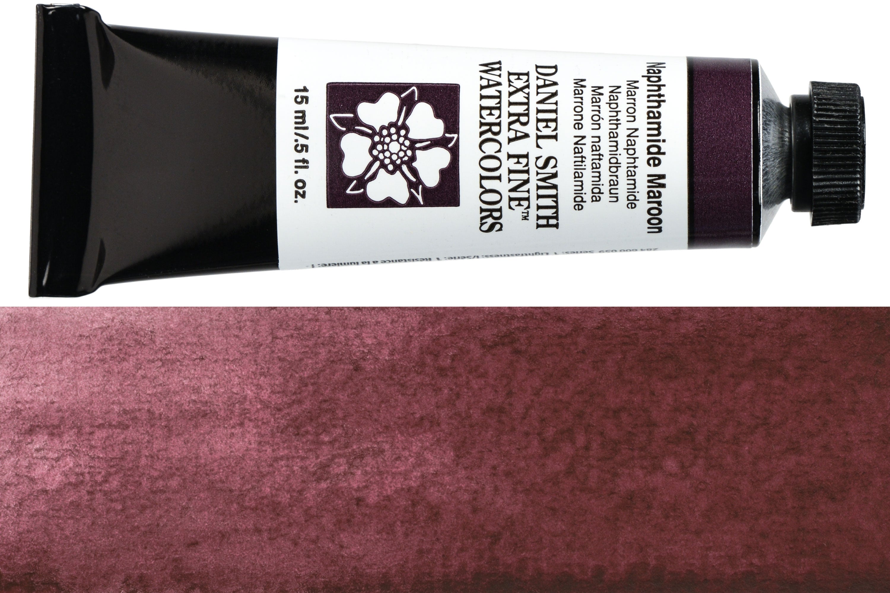 Daniel Smith Extra Fine Watercolor, 15 mL, Naphthamide Maroon