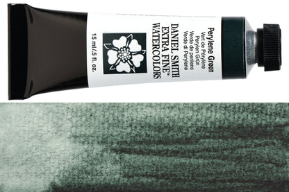 Daniel Smith Extra Fine Watercolor, 15 mL, Perylene Green
