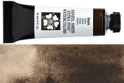 Daniel Smith Extra Fine Watercolor, 15 mL, Sepia