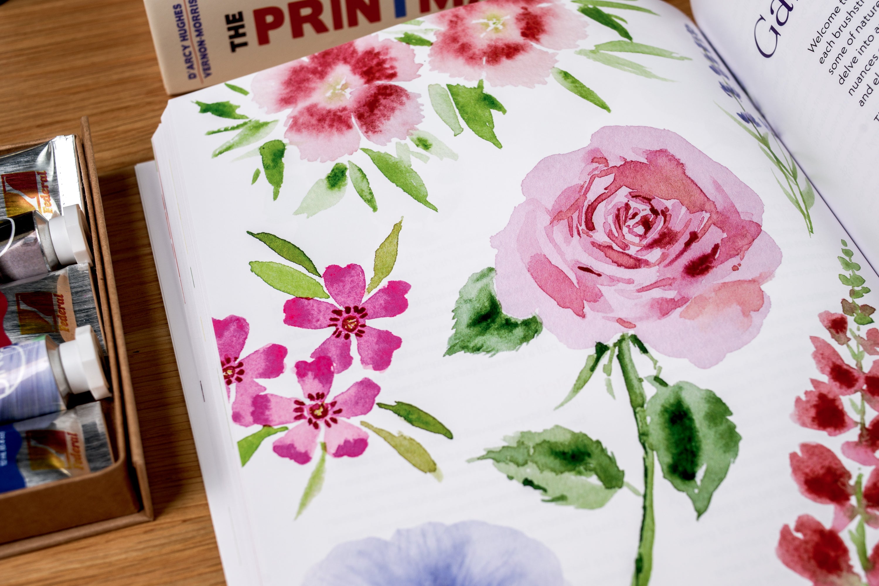 Easy Watercolor Flowers