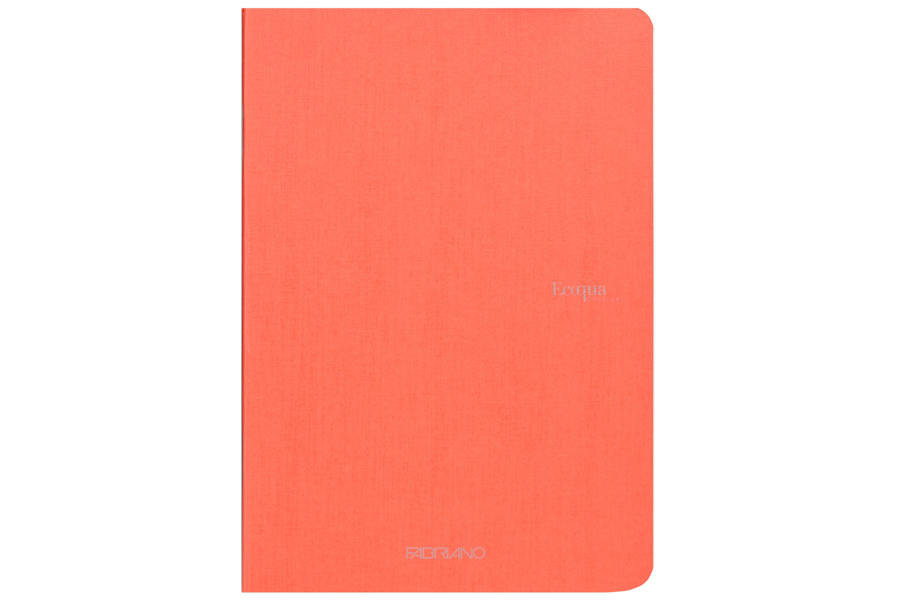 Ecoqua Original Staple-Bound Notebook, A5, Flamingo