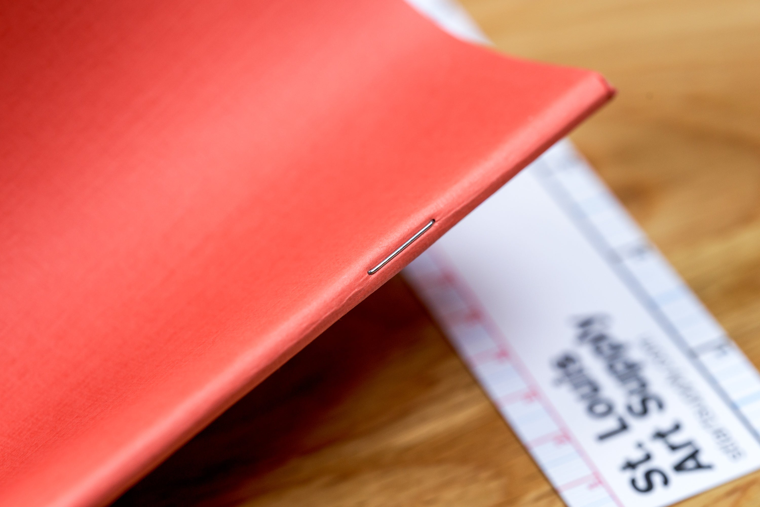 Ecoqua Original Staple-Bound Notebook, A5, Flamingo