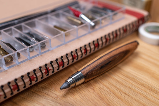 Scribbler 5.6 Clutch Pencil, Zebrawood