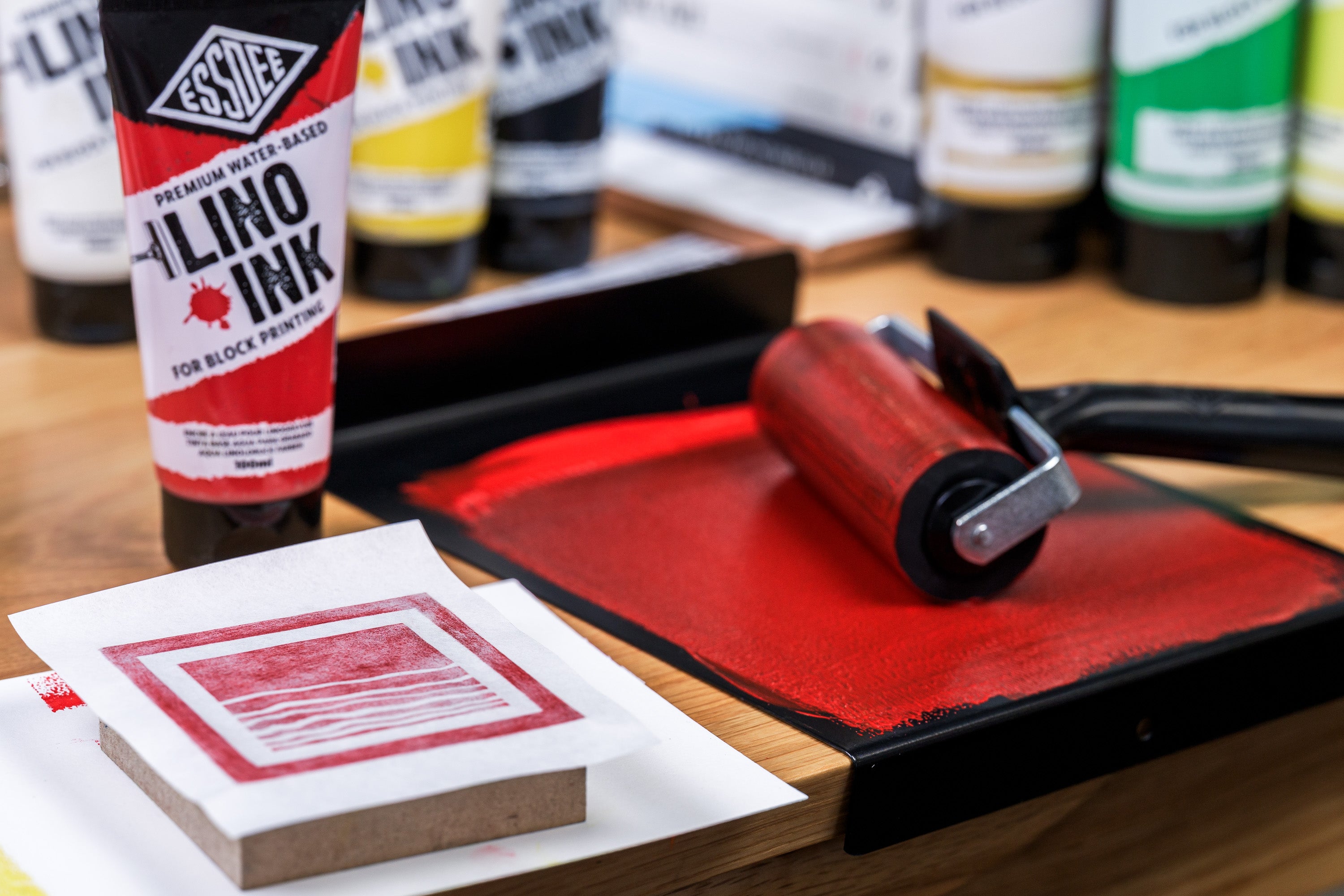 Essdee Heavy-Duty Brayer, 4"