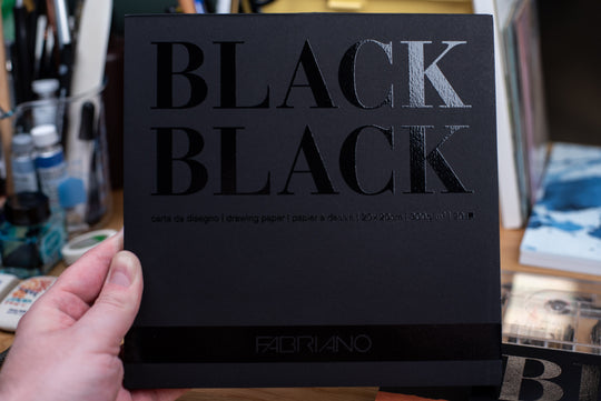 BLACK BLACK Drawing Paper Pad